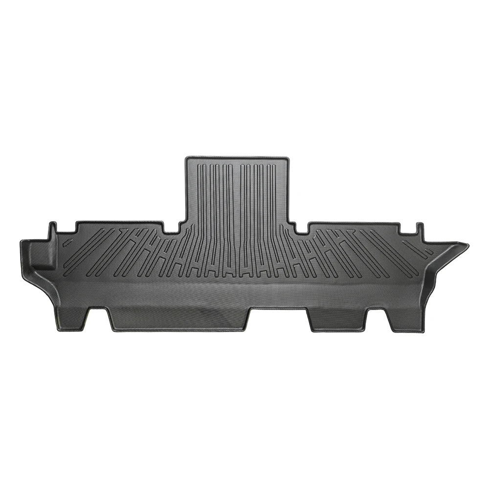 شحن مجاني مجموعة حصيرة أرضية السيارة مناسبة لـ 2008 إلى 2020 دودج جراند كارافان 4 قطعة الحشو الأمامي والخلفي لجميع الأحوال الجوية باللون الأسود #2