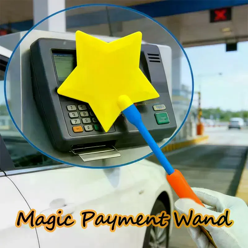Slim Payment Wand Card Holder Tap to Pay Compatible Quick Secure Solution for Traveling and Day to Day Shopping