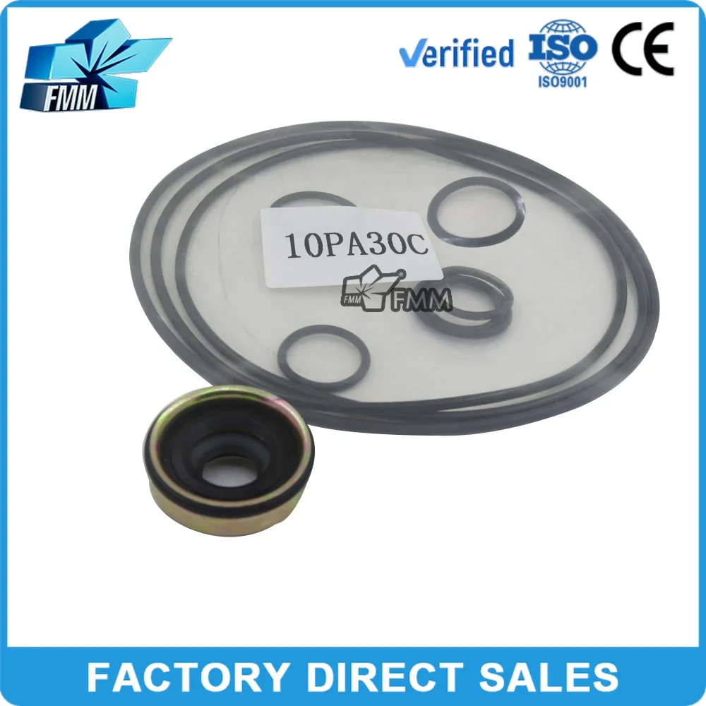 

FIT 10P30C 24V AC Compressor Shaft Seal Oil Rubber Ring For Bus Coaster