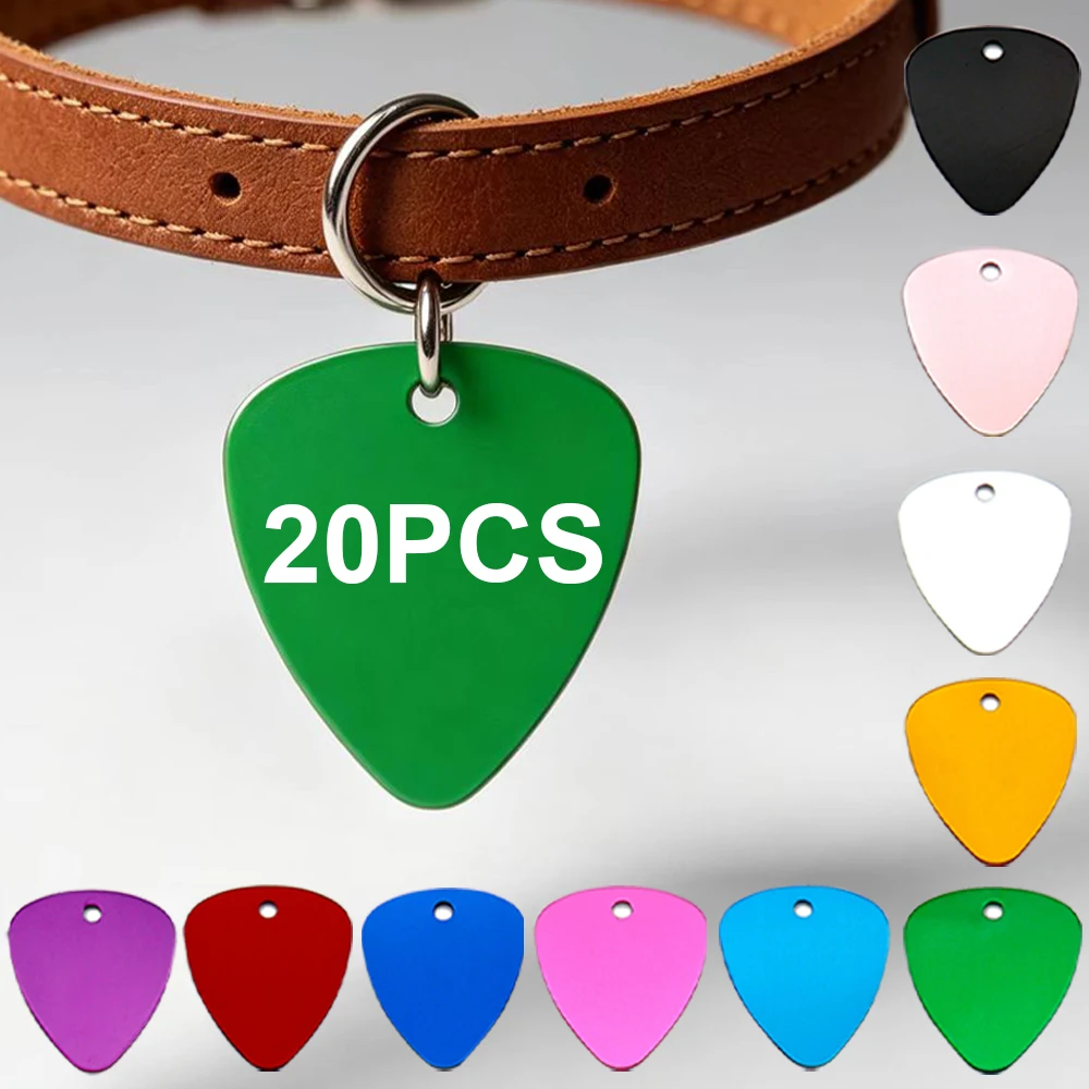 Placa de identificación para perro y gato, aluminio grabable - imagen 3