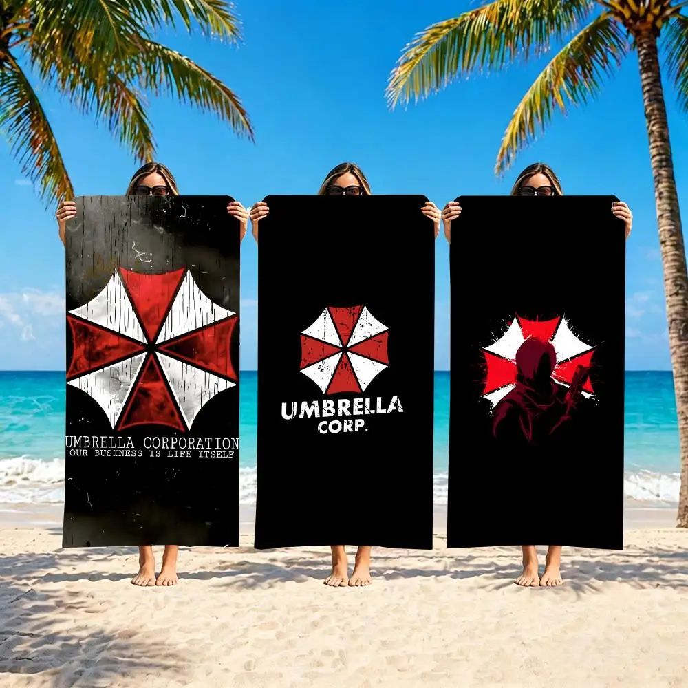 Brand Umbrella Corporation Towel Towel Soft Pool Gift For Travel Gym Shower Camping Quick Dry Sports Large Beach Towels