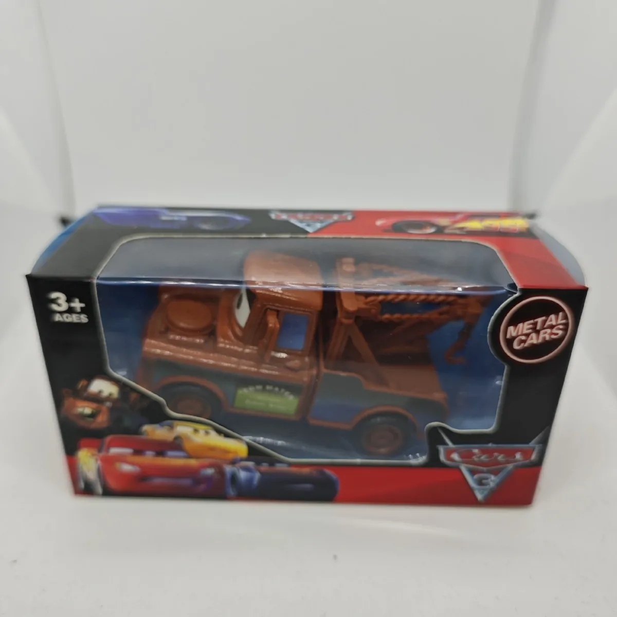 Auto Disney Pull-back Car Saetta McQueen Dente anteriore Modello di auto in lega Giocattoli per ragazzi Piccola auto sportiva Regali per le vacanze