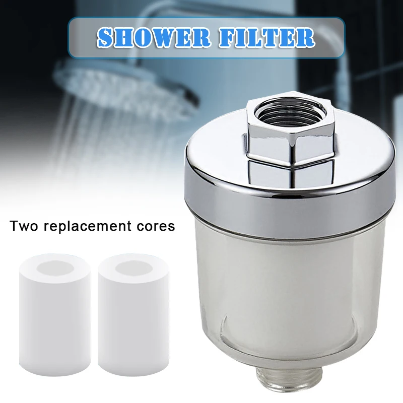 High Output Revitalizing Shower Filter Consistent Water Flow Showerhead Filter Longer Lasting Replacement Cartridge