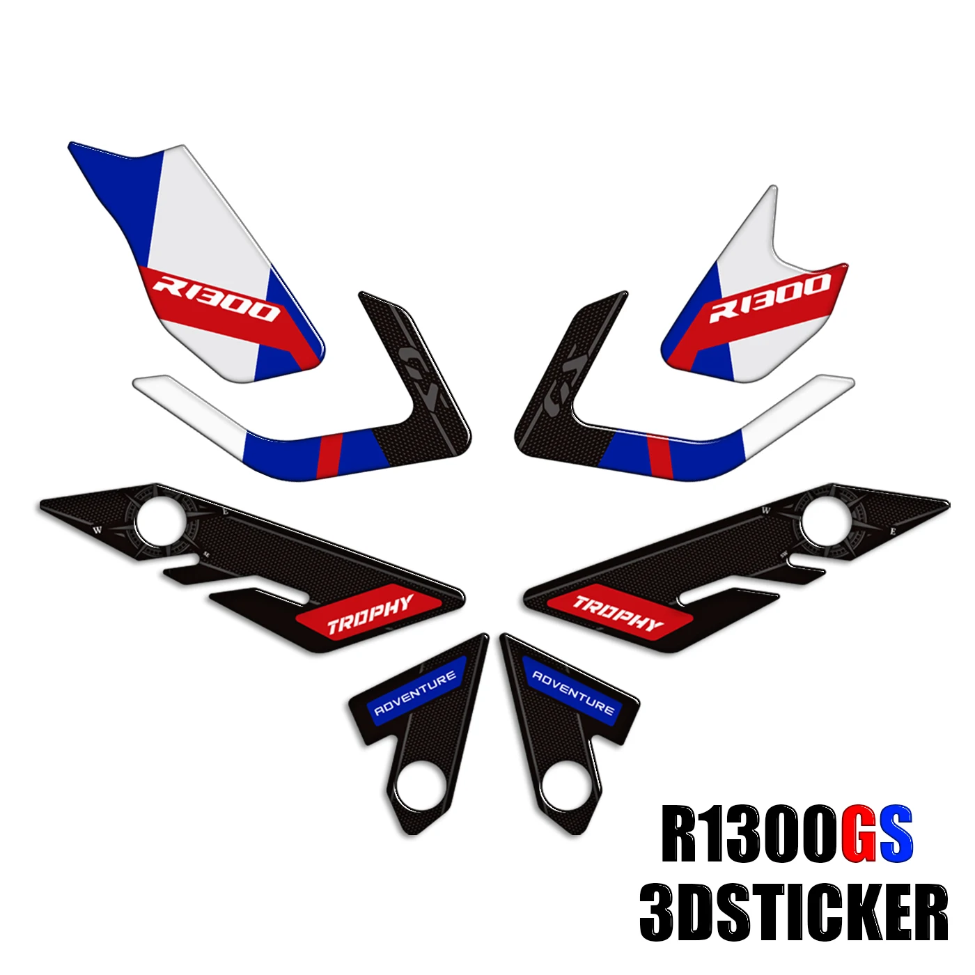 

R1300GS For BMW 1300GS Protector Stickers Decals adhesive ADV Adventure Tank Pad Gas Fuel Oil