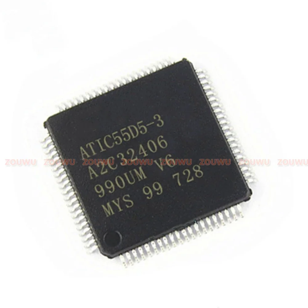

5PCS~10PCS/LOT ATIC55D5-3 ATIC55D5 QFP-80 100% original authentic