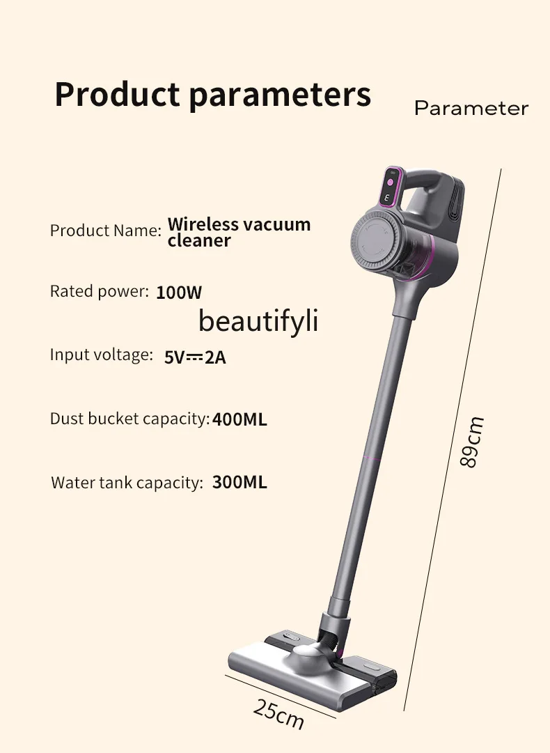 vacuum cleaner Household multi-function large suction vacuum cleaner Suction and towing machine Vacuum washing machine