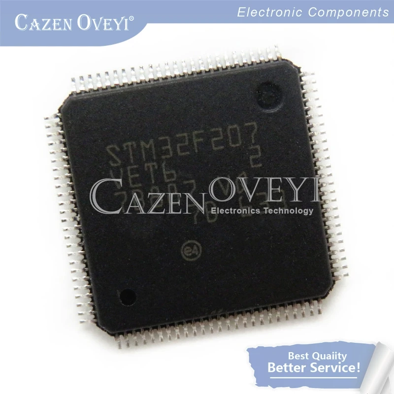 5pcs/lot STM32F103VCT6 STM32F103 STM32F207VET6 STM32F207 STM32F107VCT6 STM32F107 STM32F407VET6 STM32F407 LQFP-100