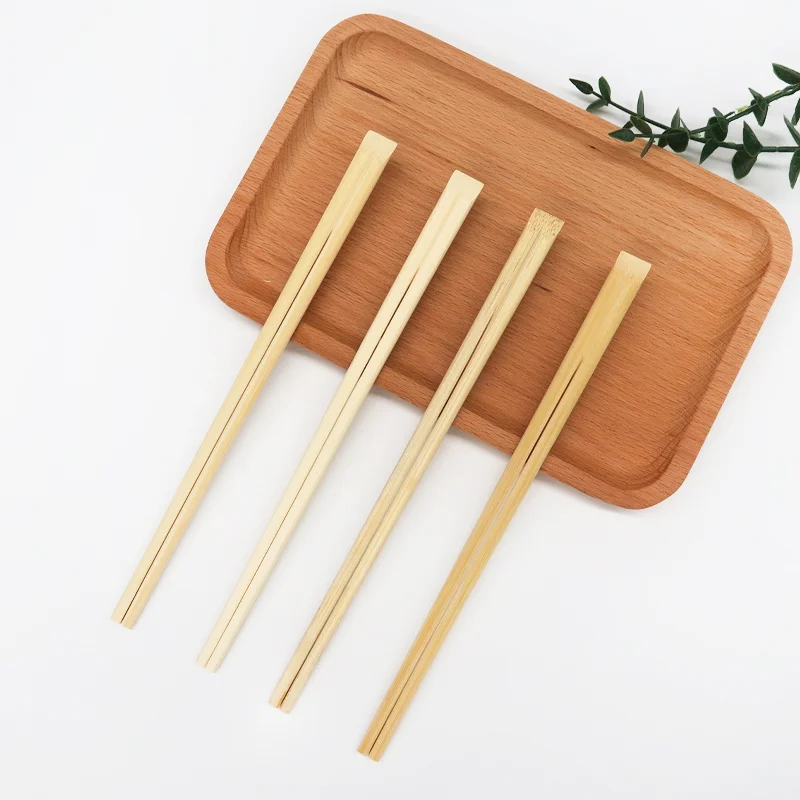 50 Pairs Disposable Chopsticks Chinese Tensoge Twin Bamboo Chopsticks Hotel Restaurant Sushi Noodles Chop Sticks