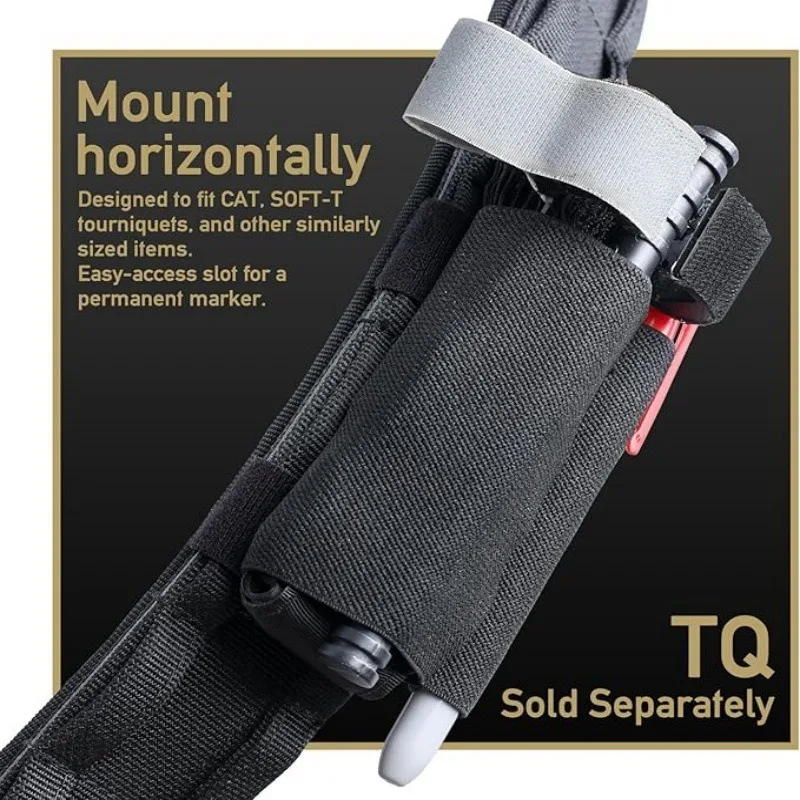 GLUSGO soporte elástico para torniquete portátil con Velcro - imagen 2