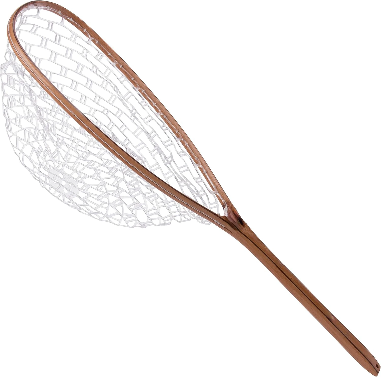 Fly Fishing Fish-Safe Net (Burl Wood)