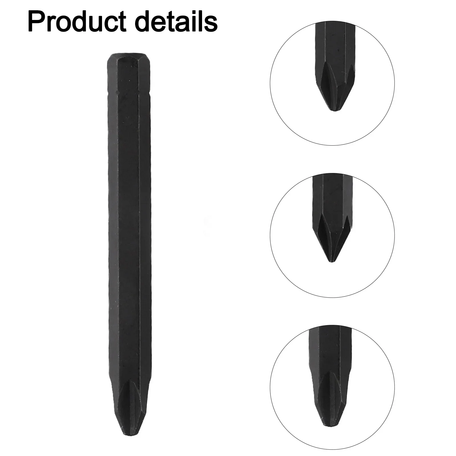 Handgereedschap Bitkoppen Schroevendraaierbits Schroevendraaierbits Bits Hoofd Zeskantschacht Magnetische PH1/PH2/PH3 Dopsleutels