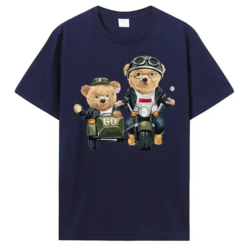 Teddy Bear Ted Scratching Print T Shirt Clothing Funny Men