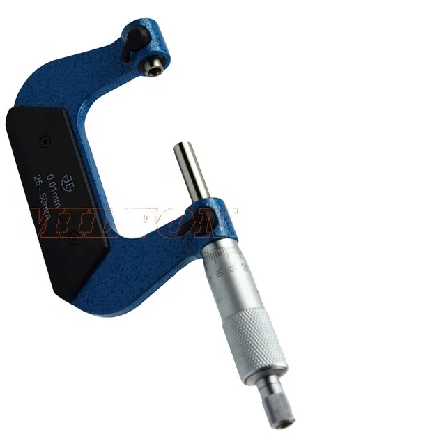 

0-25mm Screw Thread Micrometers with Measuring Anvils Accurate Caliper for Small Measurements