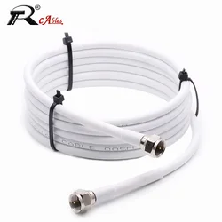 F Male to SMA Male Plug RG58 PIgtail 50ohm Coaxial Cable F Plug TV Antenna Adapter RF Coaxial Extension Cord RF Pigtail Jumper