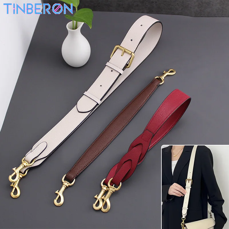 

Handbag Accessories TINBERON Adjustable Women's Bag Straps Replacement Underarm Leather Bag Strap Crossbody Shoulder Bag Straps