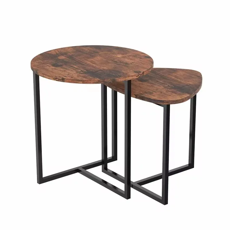 

Современный итальянский комбинированный столик, кофейный антикварный деревянный столик с геометрическим рисунком, мебель для гостиной Столик На Колесах