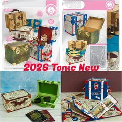 Legacy Luggage - Showcase Box June Tonic Metal Craft Cutting Dies Diy Scrapbook Paper Diary Decoration Card Handmade Embossing