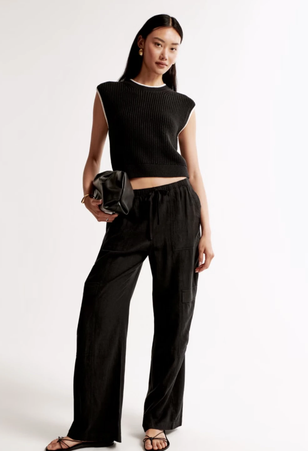 Women's Cotton Knitted Vest Multicolor Slim Fit round Ne Svel Summer Faion Commute Sle Traditional Chinese Clothing