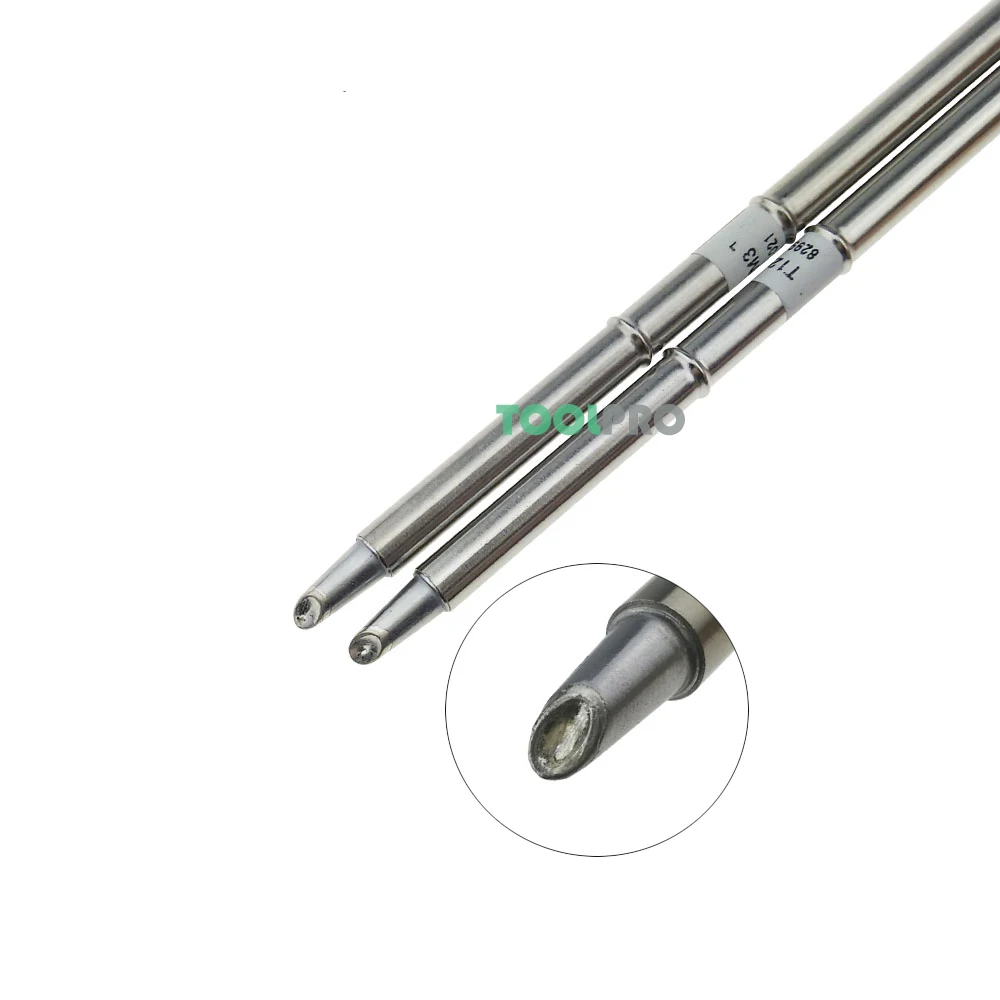 T12-BCM2 Soldering Iron Tip Bevel with indent / horseshoe-shaped BCM2 tip with groove /shape 2BCM T12-BCM3 Soldering Iron Tips