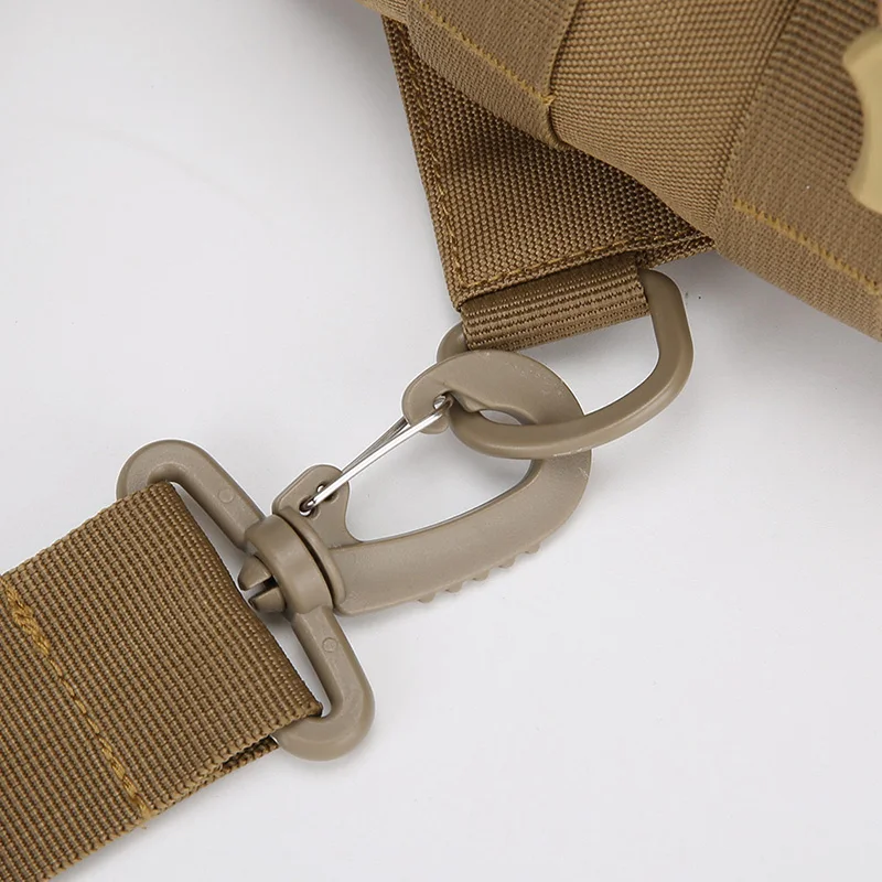 Taktische Brusttasche für Männer, multifunktionale Angeltasche, strapazierfähige Umhängetasche für Reisen, Camping, Wandern, Outdoor-Aktivitäten – Detail 25
