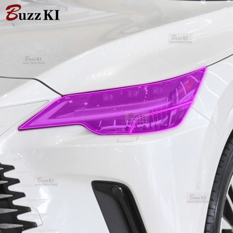 For Lexus RX 350 450 500 2022-2023 Car Exterior Film TPU Headlamps Protective film Anti scratch Repair membrane Smoked headlight