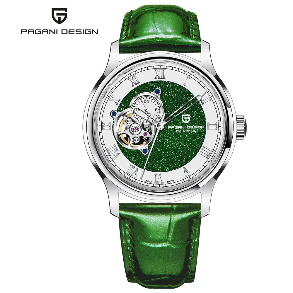 Nuevo diseño PAGANI PDYS015 reloj de pulsera mecánico NH39 movimiento automático reloj de moda de cristal de zafiro de acero inoxidable para hombres