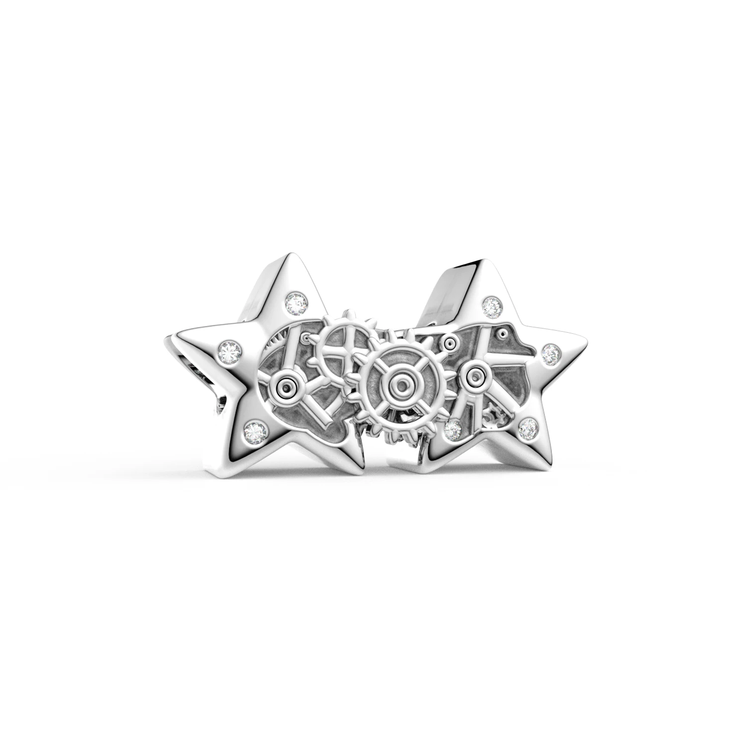 Manyilus 925 Sterling Silber Gemischtes Themen-Charm-Set für Original-Armband & Halskette mit Zirkonia-Besatz Modeschmuck Geschenk – Detail 5
