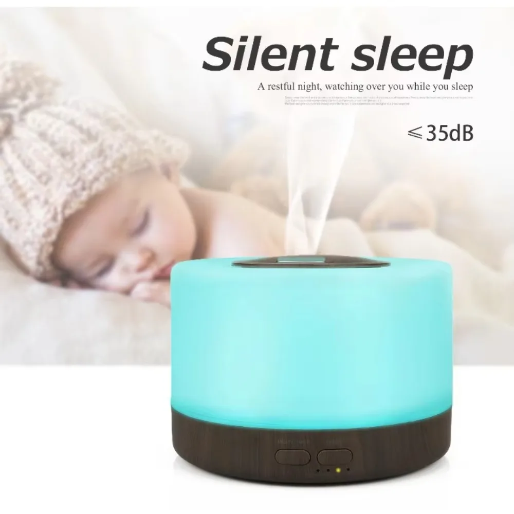 Ultrasonic Diffuser with Cool Mist and LED Lights