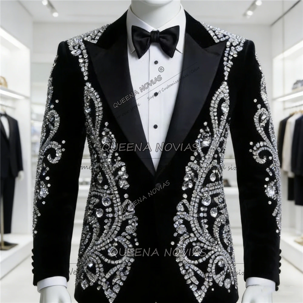 Exclusive Diamond Beaded Weddi - đánh giá và giá Men'S Formal Wear Attire