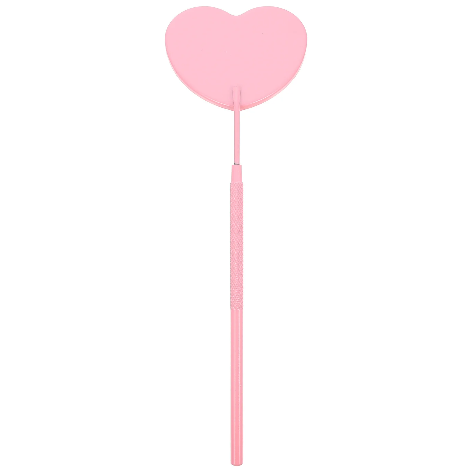 

Heart Shaped Eyelash Extension Mirror Premium Stainless Steel Lash Check Mirror for Eyelash Grafting Portable Salon Makeup Tool
