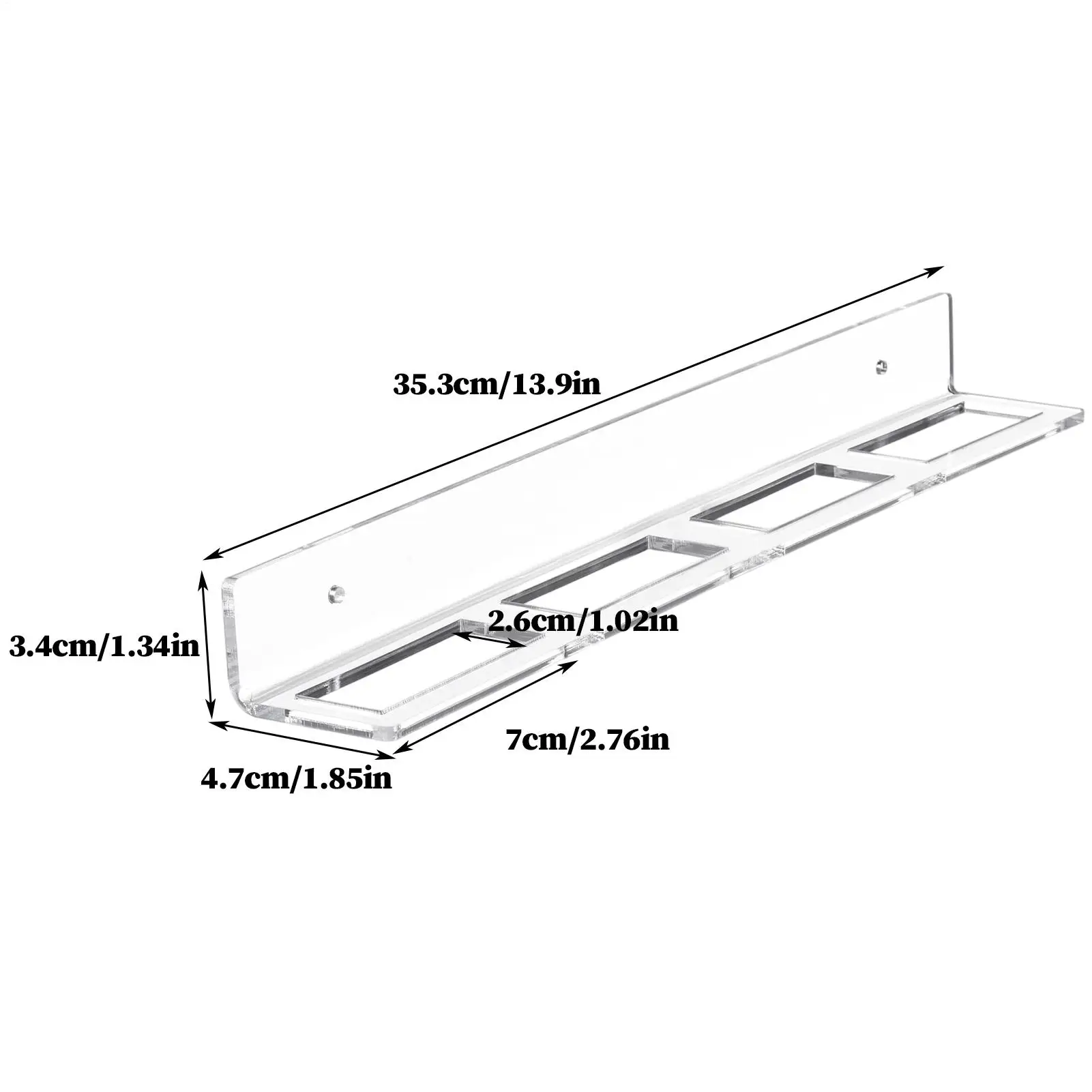 الاكريليك هوكي الجليد عرض موقف 4-فتحة واضح آمن عقد الرف الحائط هوكي عفريت عرض حامل للاعبين