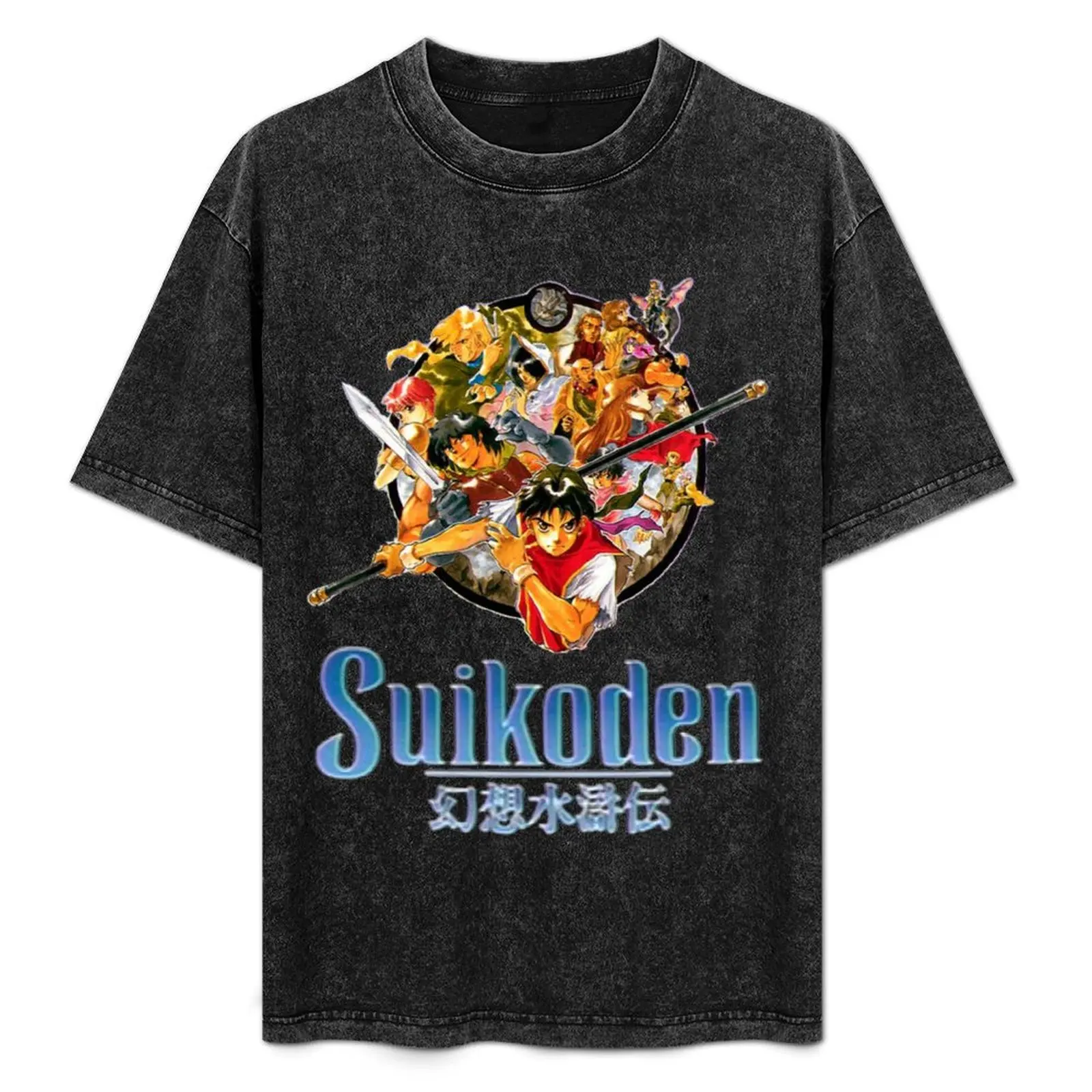 

Suikoden T-Shirt Urban Style Casual Short Sleeve Top