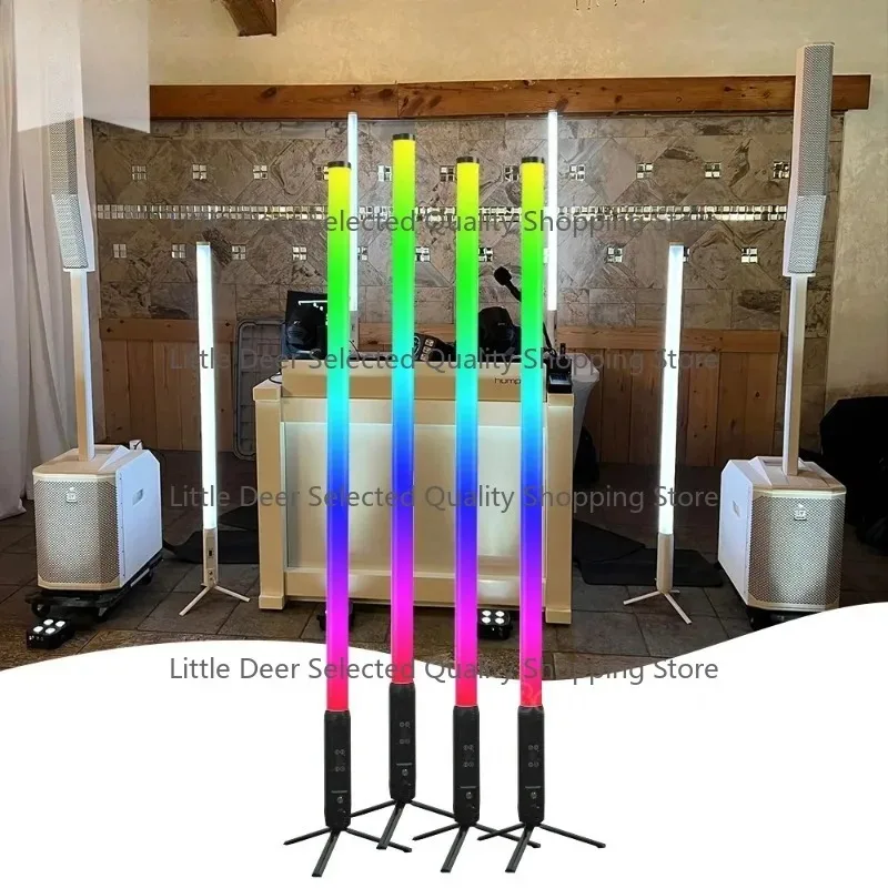 

Светодиодные трубки Bothlighting IP65 с беспроводным питанием от батареи, пиксельные светильники RGBWA 360, DMX&IR&App для свадеб, автосалонов, DJ-вечеринок и световых шоу.