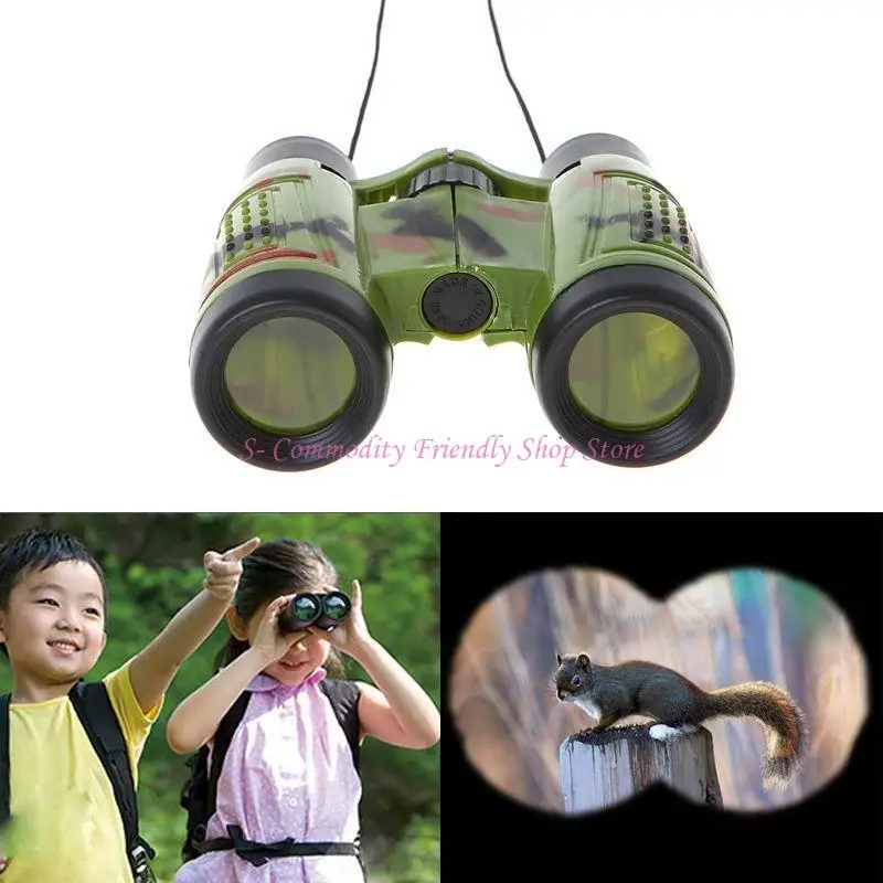 85AE 6x30 مللي متر مناظير تلسكوب للطي السفر في الهواء الطلق التنزه الصيد الاطفال لعبة الهدايا #5