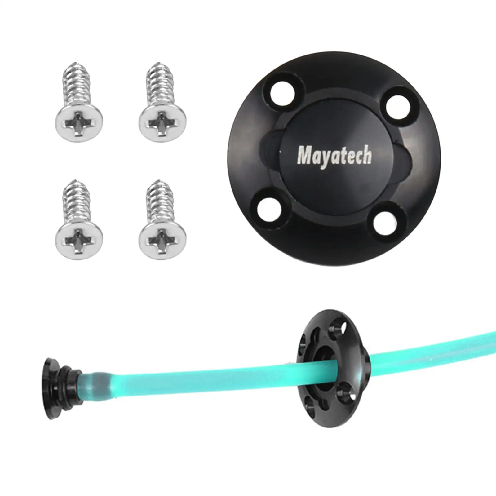 CNC合金燃料充填ポイントポート、および4 X 2.5mmネジ、丸型燃料ポイント燃料充填ポート