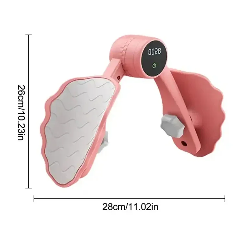 New LED Smart Counting Pelvic Floor Muscle Trainer Inner Thigh Muscle Trainer Muscle Clip Leg Hip Trainer Pelvic Exerciser Fast