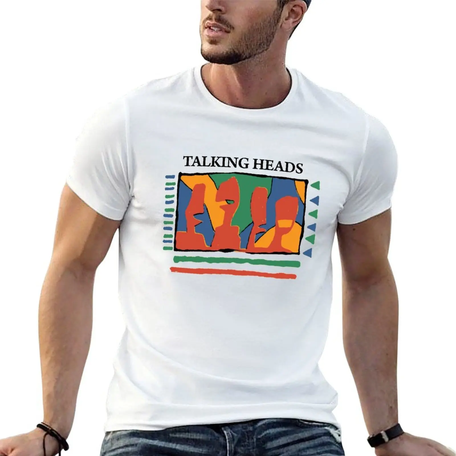 talking heads T-Shirt t shirts with prints black cotton t-shirt plain for man package mens graphic t shirts T-shirt