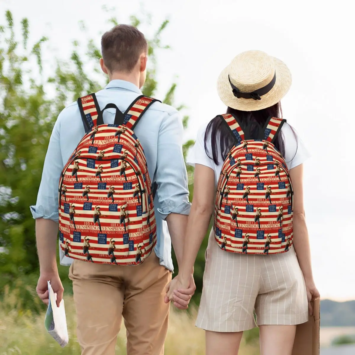 Bruce Springsteen Vintage Backpack Hot Sale Daypack Large Capacity Children BookBag School Bag Shoulder Bags for Men Women