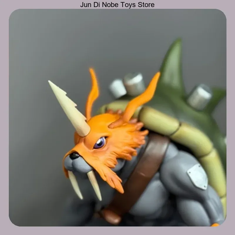 

Zudomon Digimon 21cm Anime Figure Statue Model, Collection Desktop Decoration Gift for Fans