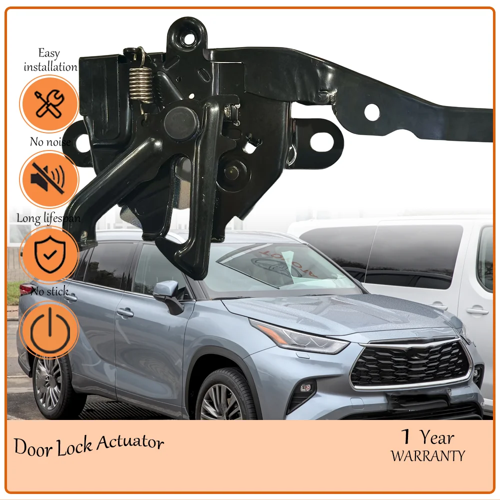 

RHD Precision-Fitted Hood Latch Lock Fit for Toyota Highlander 2023 Hilux 2005 oem 535100K010 Secure Engine Hood Lock Assembly