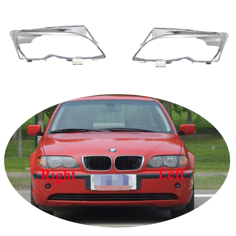 

For BMW 3 E46 lampshade 2002 2003 2004 Led Car Accessories Headlamp Shell Transparent Headlight Cover Lampshade Lens