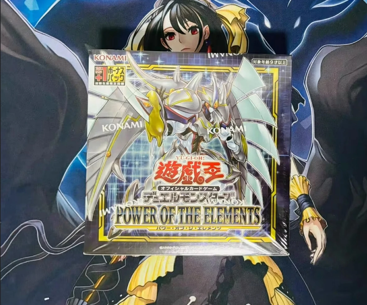 Yugioh Master Duel Monsters POWER OF THE ELEMENTS Japanese POTE Collection Sealed Booster Box