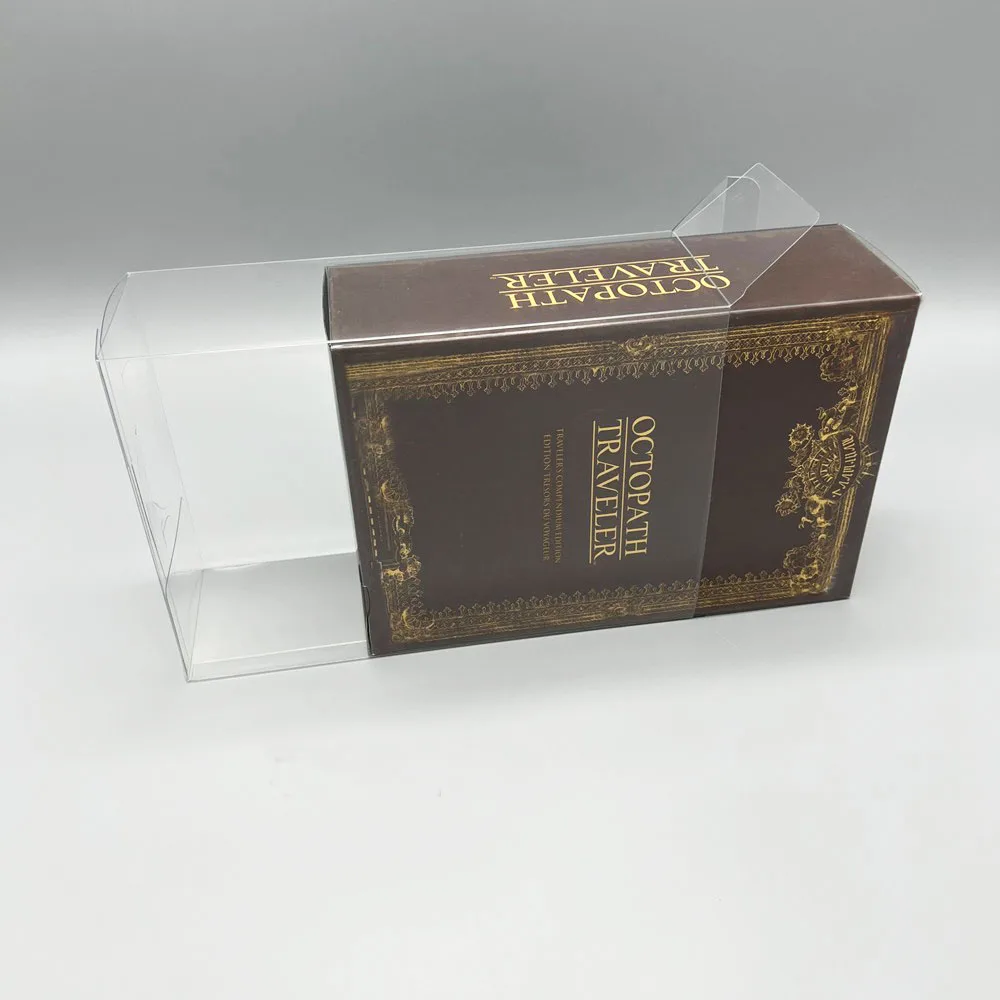 1 caja protectora para NS SWITCH Octopath Traveler solo edición limitada europea estuche de exposición transparente caja de colección