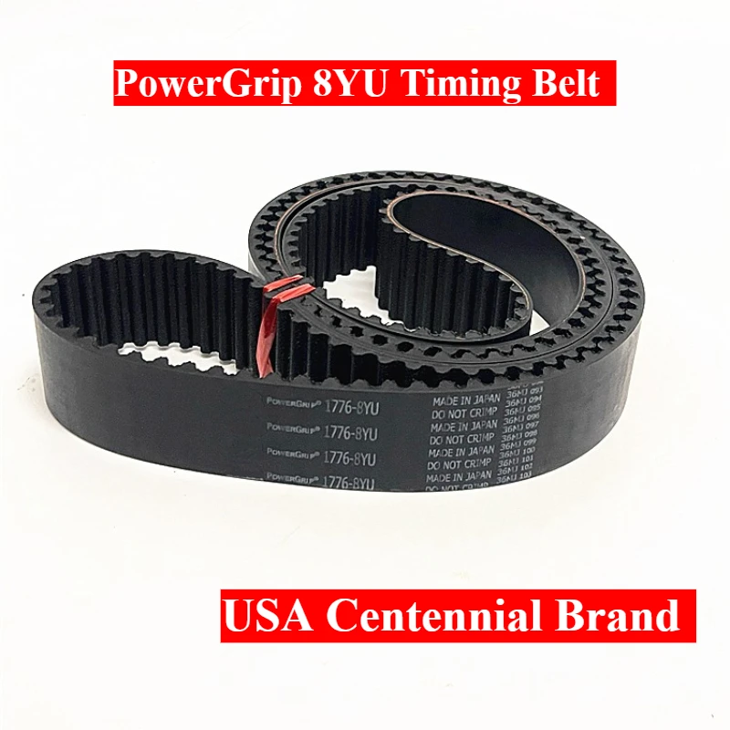 

1480-8YU 1496-8YU 1568-8YU 1608-8YU 1616-8YU PowerGrip 8YU Ремень ГРМ машинной коробки передач Ремень главного вала вариатора США