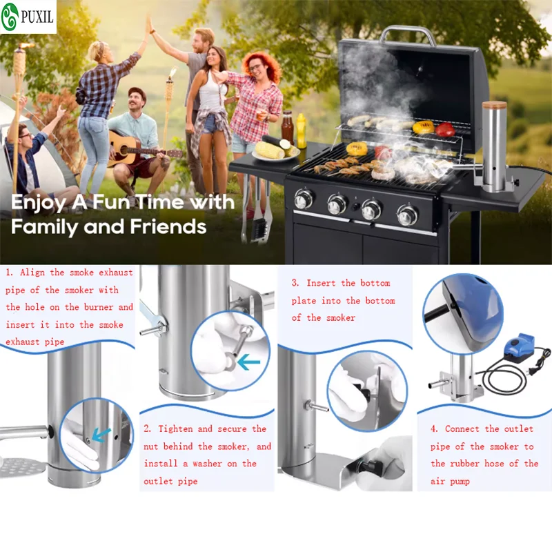 燻製肉用小型ツール-ソーセージメーカー-バーベキューストーブ用-特殊肉製造ツール-ソーセージと肉用