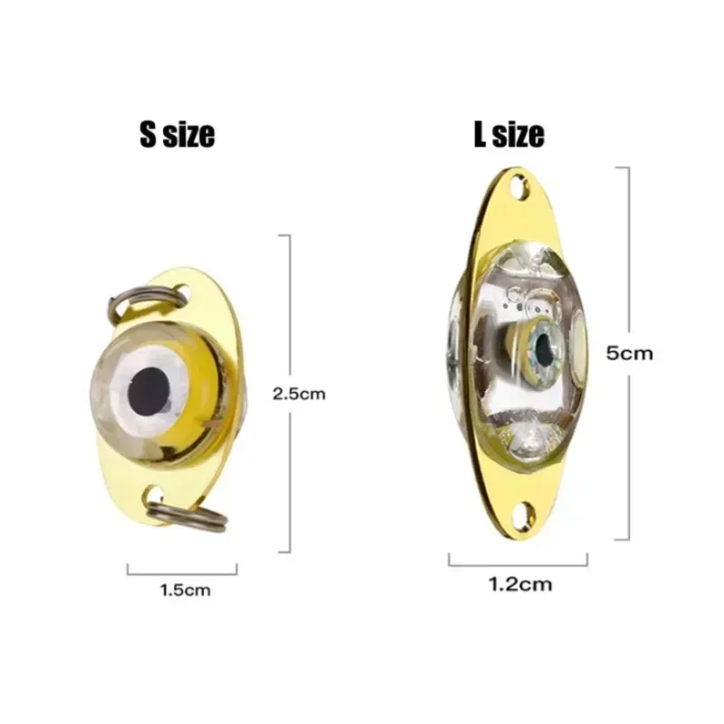 Señuelo LED ALASICKA con ojo luminoso – Atrae peces nocturnos - imagen 2