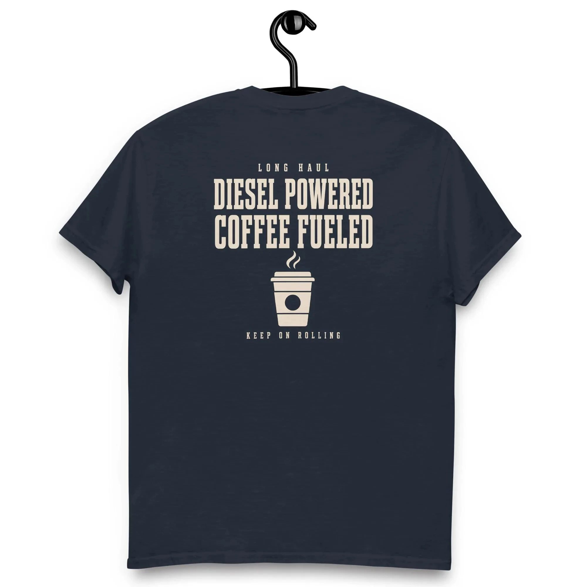 Tr Truck Driver T-shirt | Gift T-shirt for His Friend Who Is A Truck Driver | Diesel Coffee Transportation Theme Pattern