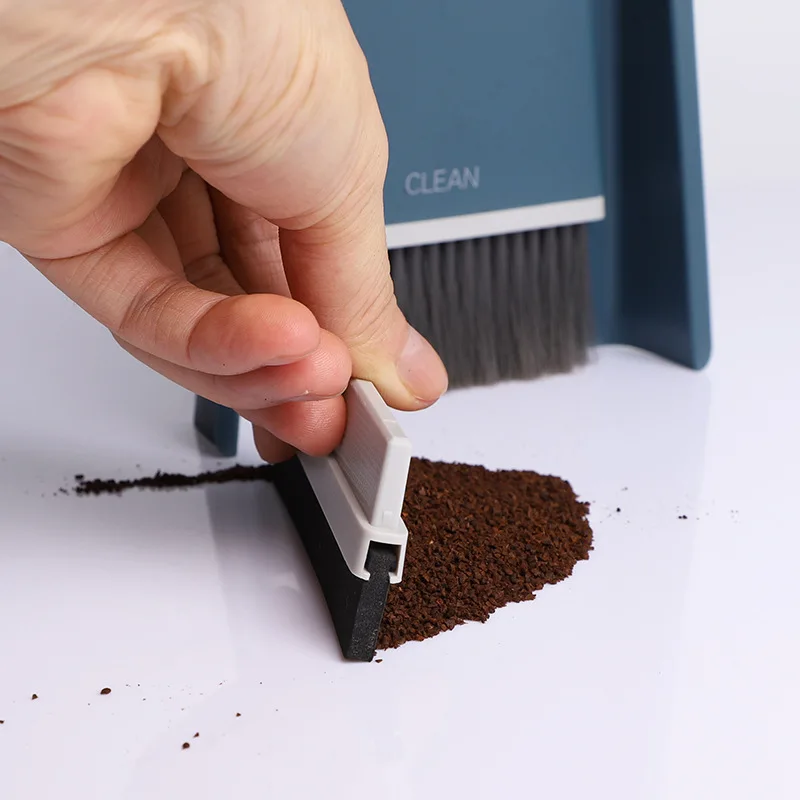 3-Piece Set Small Broom Dustpan Set Mini Desktop Cleaning Tools Desk Garbage Clean Shovel Household Accessories