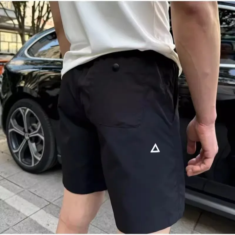 

Легкие свободные спортивные шорты для мужчин, 4-дюймовые, для летней работы, устойчивые к износу и грязи, 5-дюймовые повседневные шорты