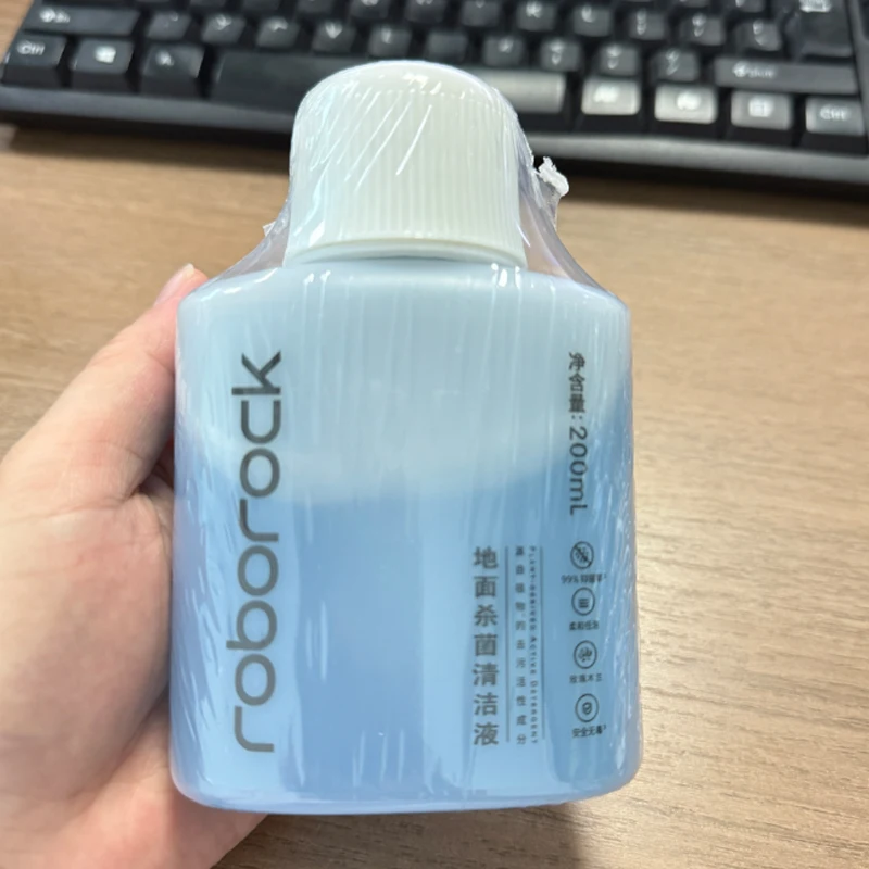 Original Roborock S7 MaxV Ultra S7 Pro Ultra para JONR P20 PRO accesorio de líquido de limpieza completo solución de limpieza Roborock 200ml